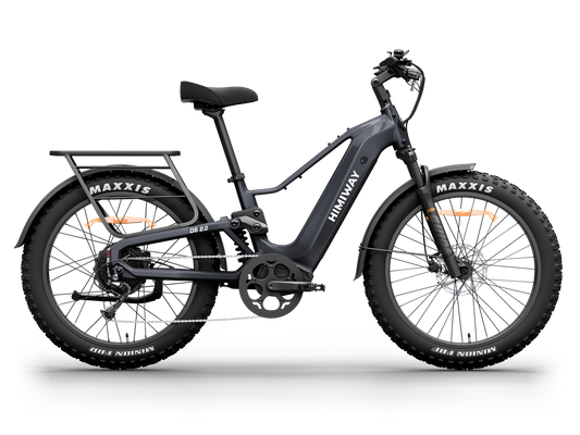 Himiway | D5 All-Terrain Electric Mountain Bike - Space Grey 15Ah+20Ah