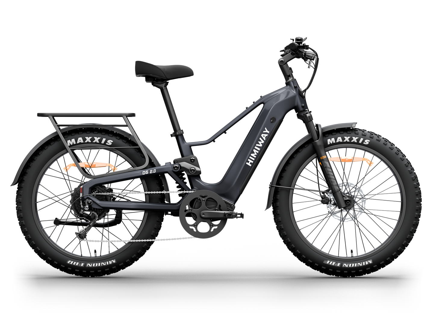 Himiway | D5 All-Terrain Electric Mountain Bike - Midnight Blue 15Ah+20Ah