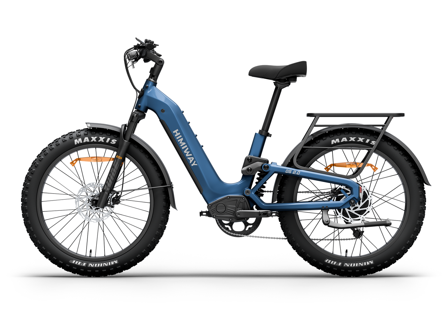 Himiway | D5 All-Terrain Step-Through Fat Tire Mountain Bike - Space Grey 15Ah+20Ah