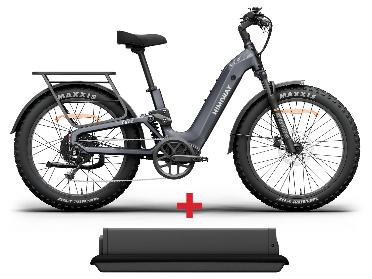 Himiway D5 All-Terrain Step-Through Fat Tire Mountain Bike