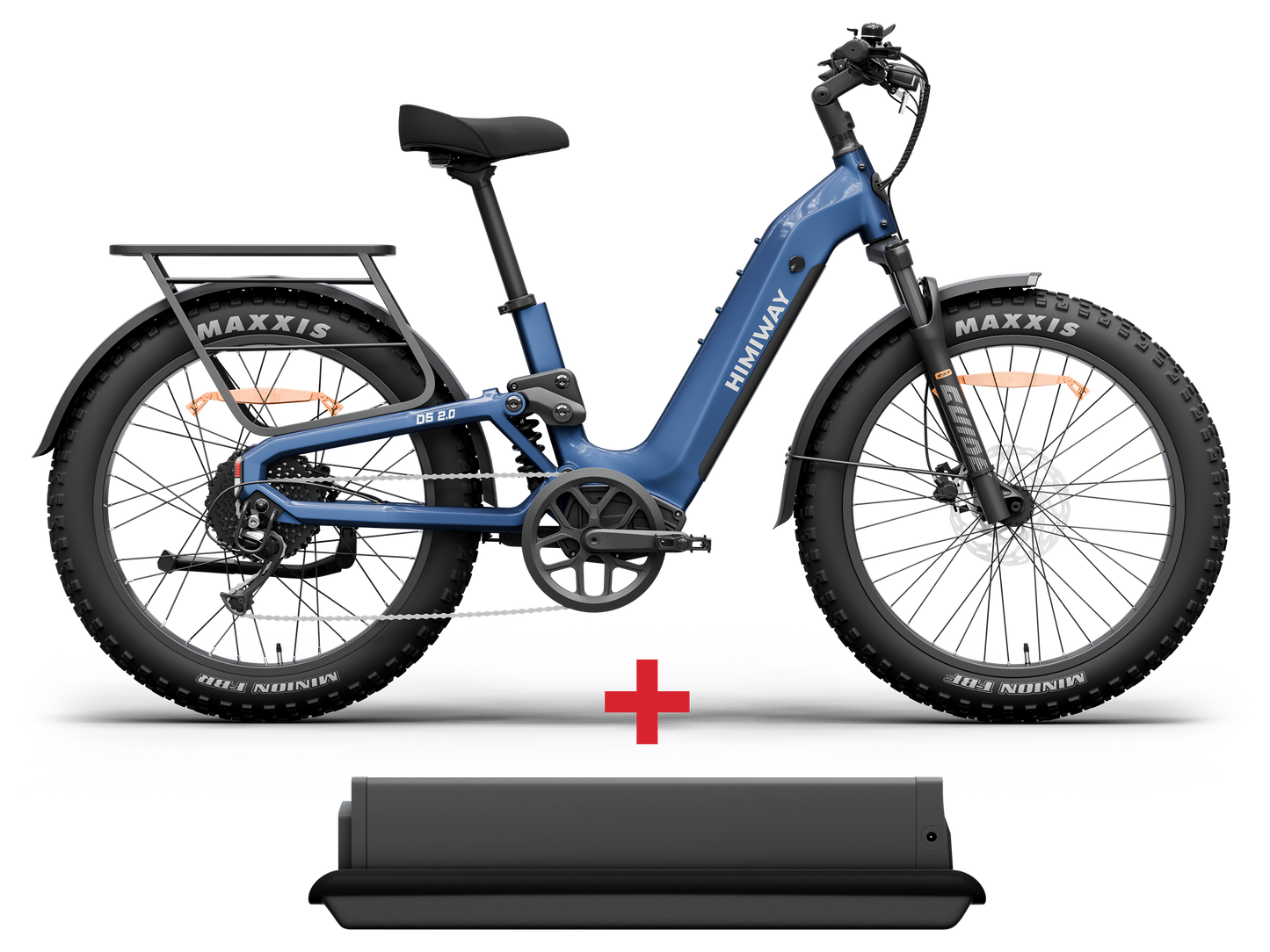 Himiway D5 All-Terrain Step-Through Fat Tire Mountain Bike