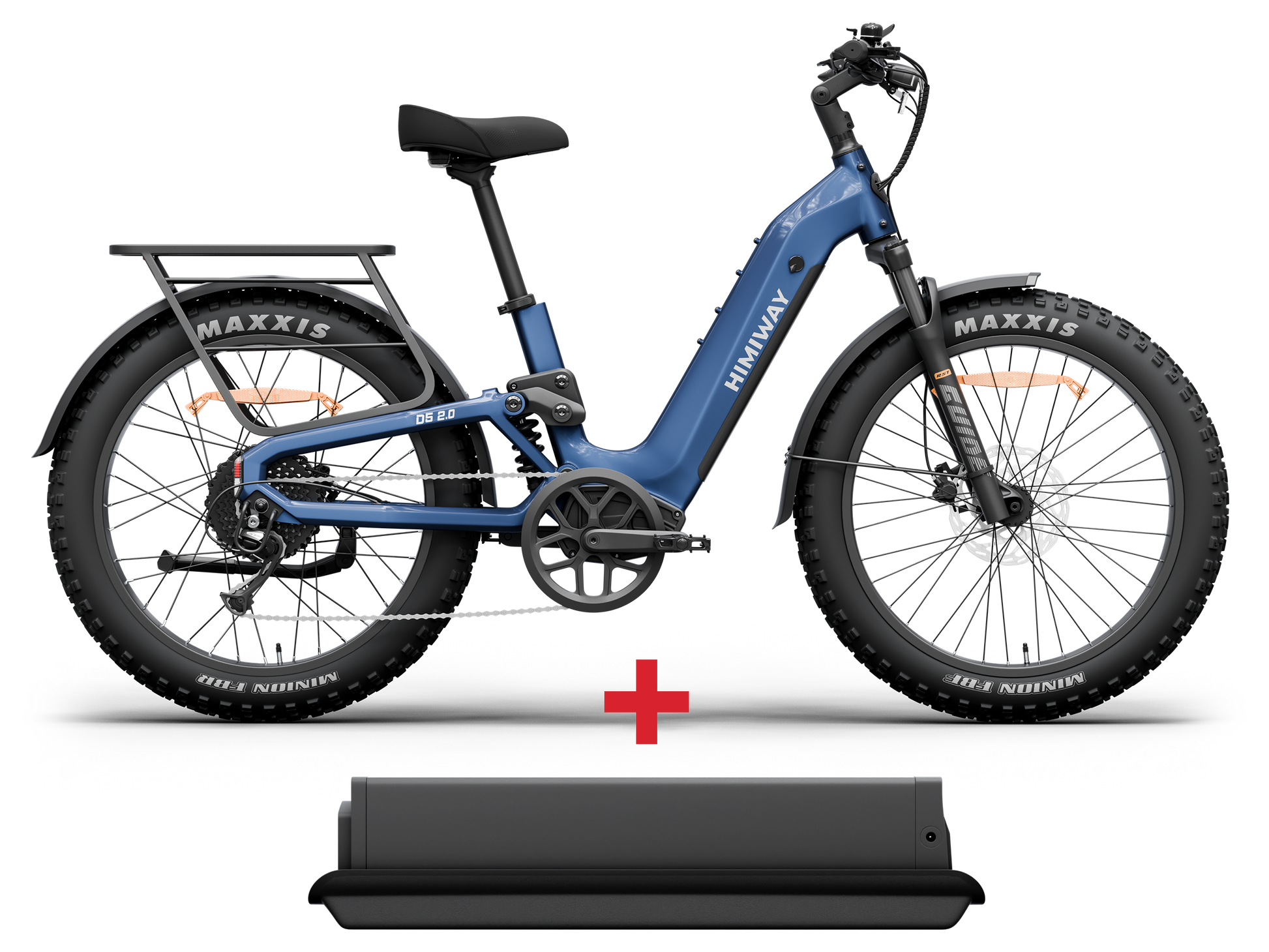 Himiway D5 All-Terrain Step-Through Fat Tire Mountain Bike