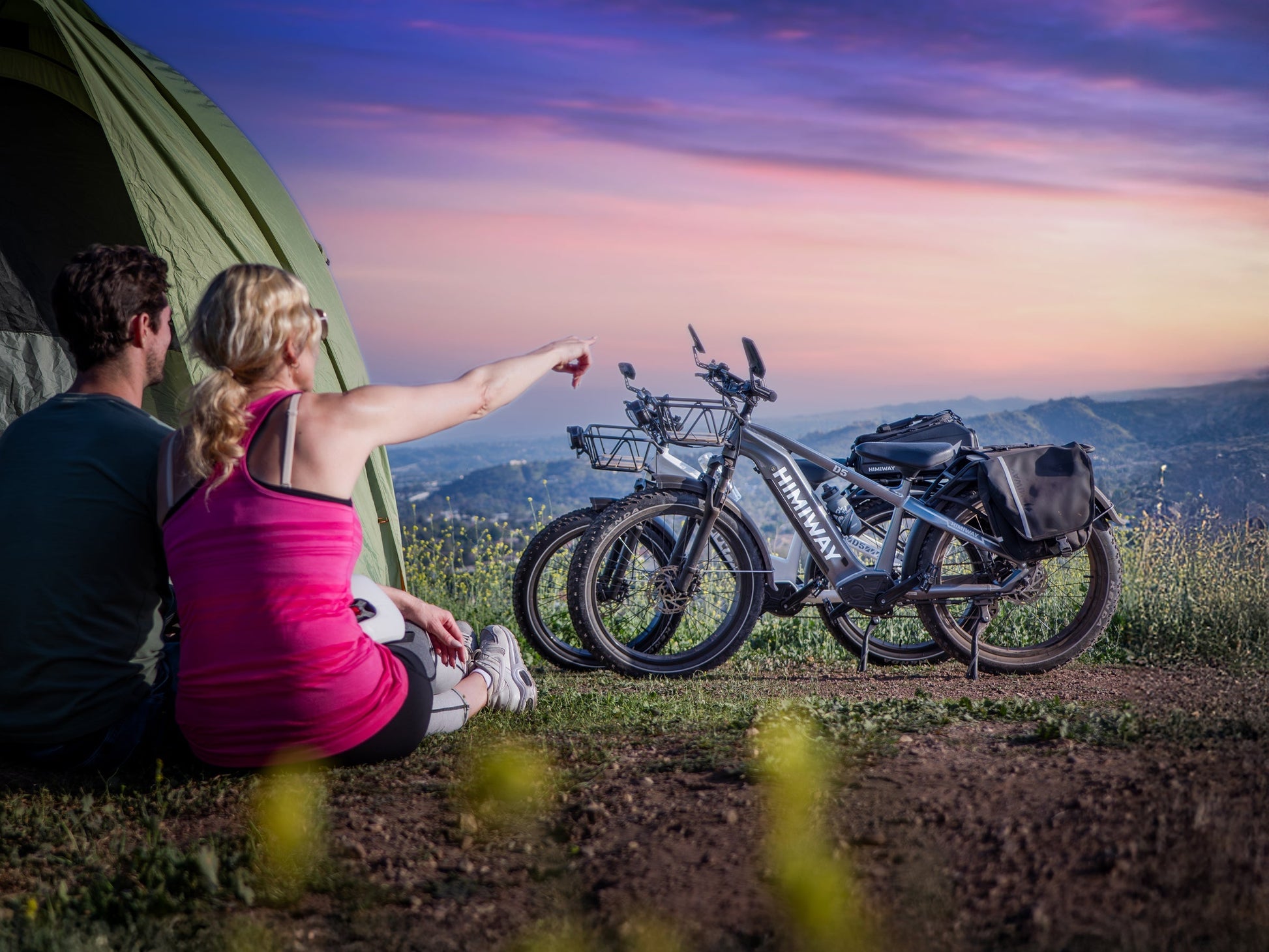 Himiway | D7 Step-Through All-Terrain Fat Tire Mountain Bike