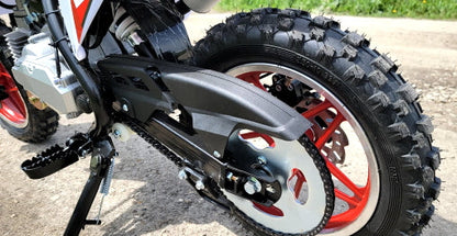 GSI - 60cc Dirt Bike Kids Automatic With 50cc Frame Dirt Bike With Training Wheels & Electric Start - DB-S60