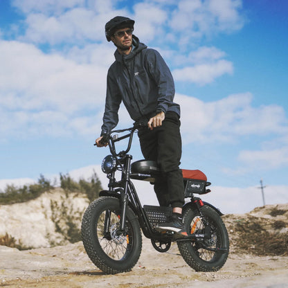 isinwheel R6 Pro Electric Bike - 48V 20Ah 1500W, 35 MPH Max Speed, 330 lbs Max Load - 100% Financing Available!