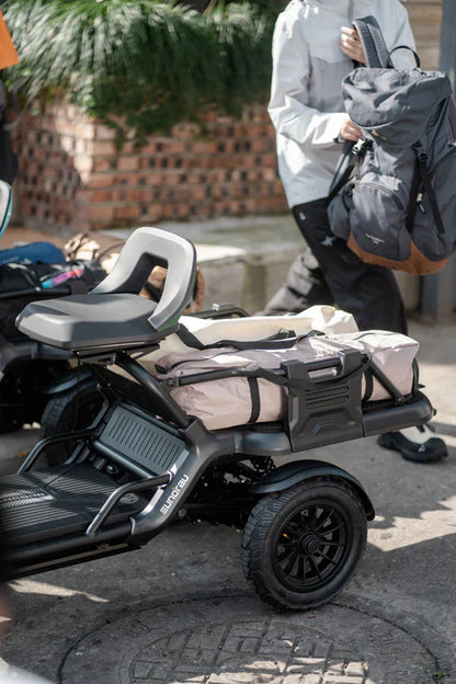 Eunorau S500 Electric Utility Quad Vehicle 48V/500W high torque mid-motor, range up to 31 miles, 3 speed modes - 100% Financing Available!