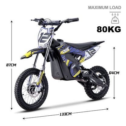 MotoTec | 36v 1000w Electric Dirt Bike | HP112E