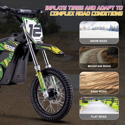 MotoTec | 36v 1000w Electric Dirt Bike | HP112E
