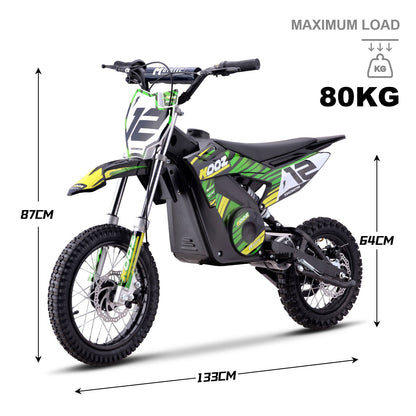 MotoTec | 36v 1000w Electric Dirt Bike | HP112E
