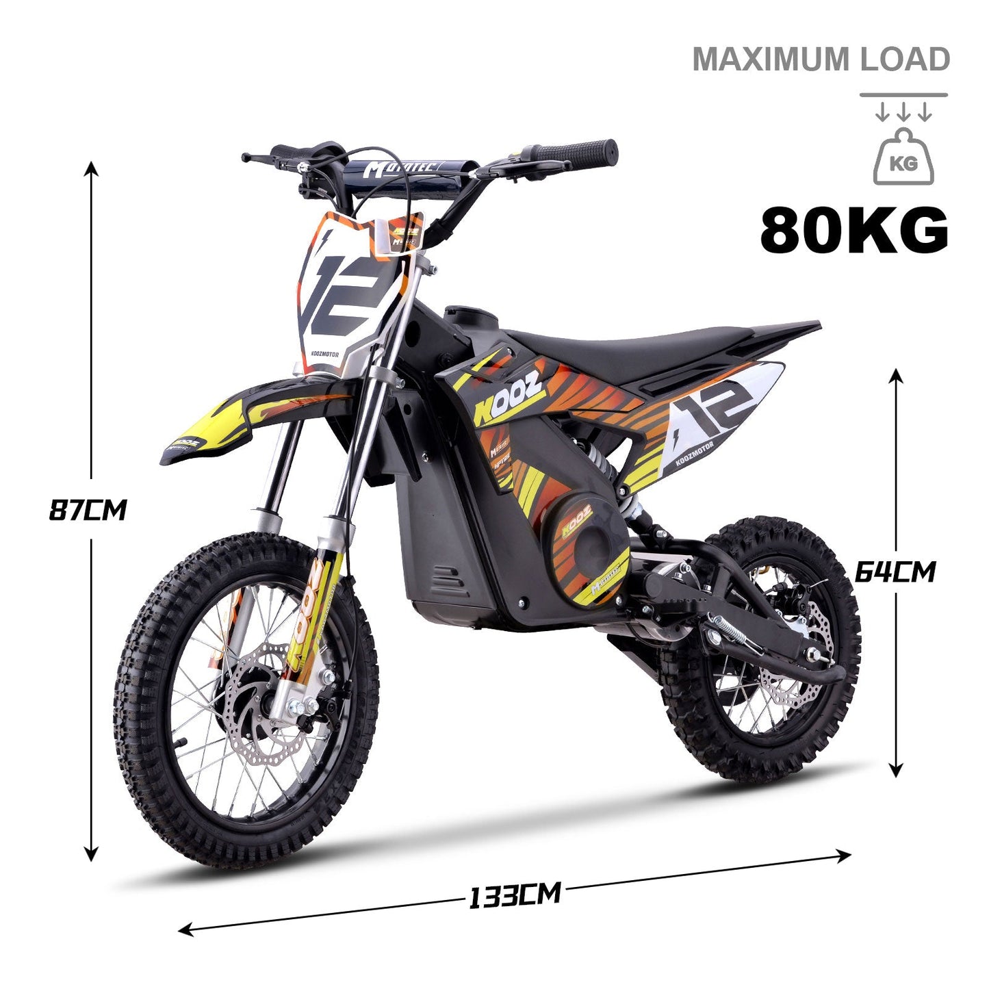 MotoTec | 36v 1000w Electric Dirt Bike | HP112E