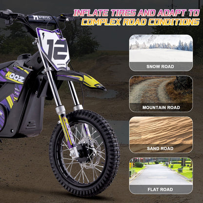 MotoTec | 36v 1000w Electric Dirt Bike | HP112E