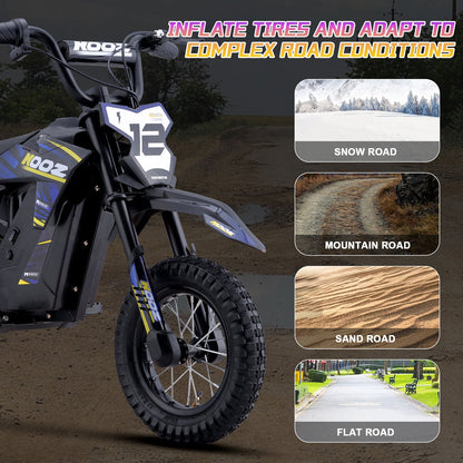 MotoTec | 36v 300w Electric Dirt Bike | HP122E