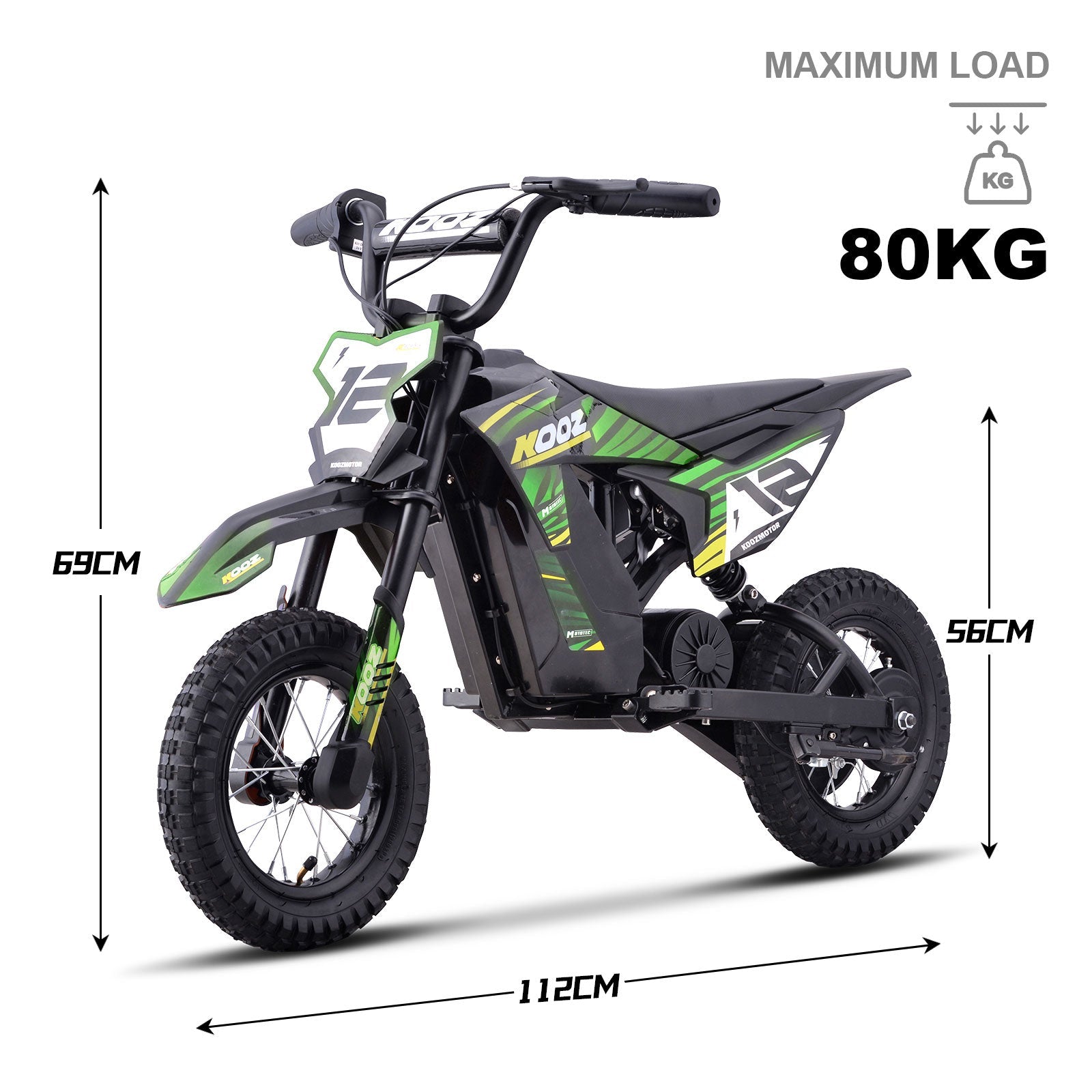 MotoTec | 36v 300w Electric Dirt Bike | HP122E