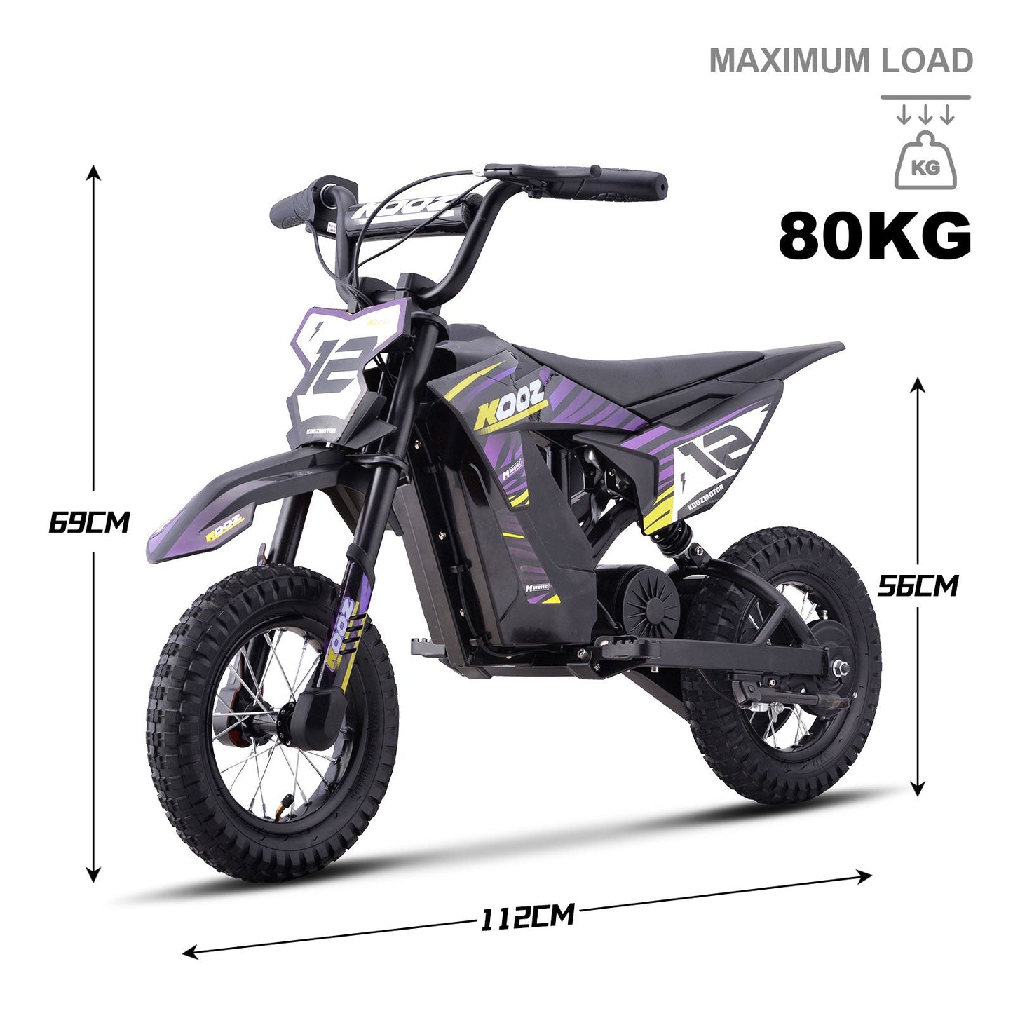 MotoTec | 36v 300w Electric Dirt Bike | HP122E