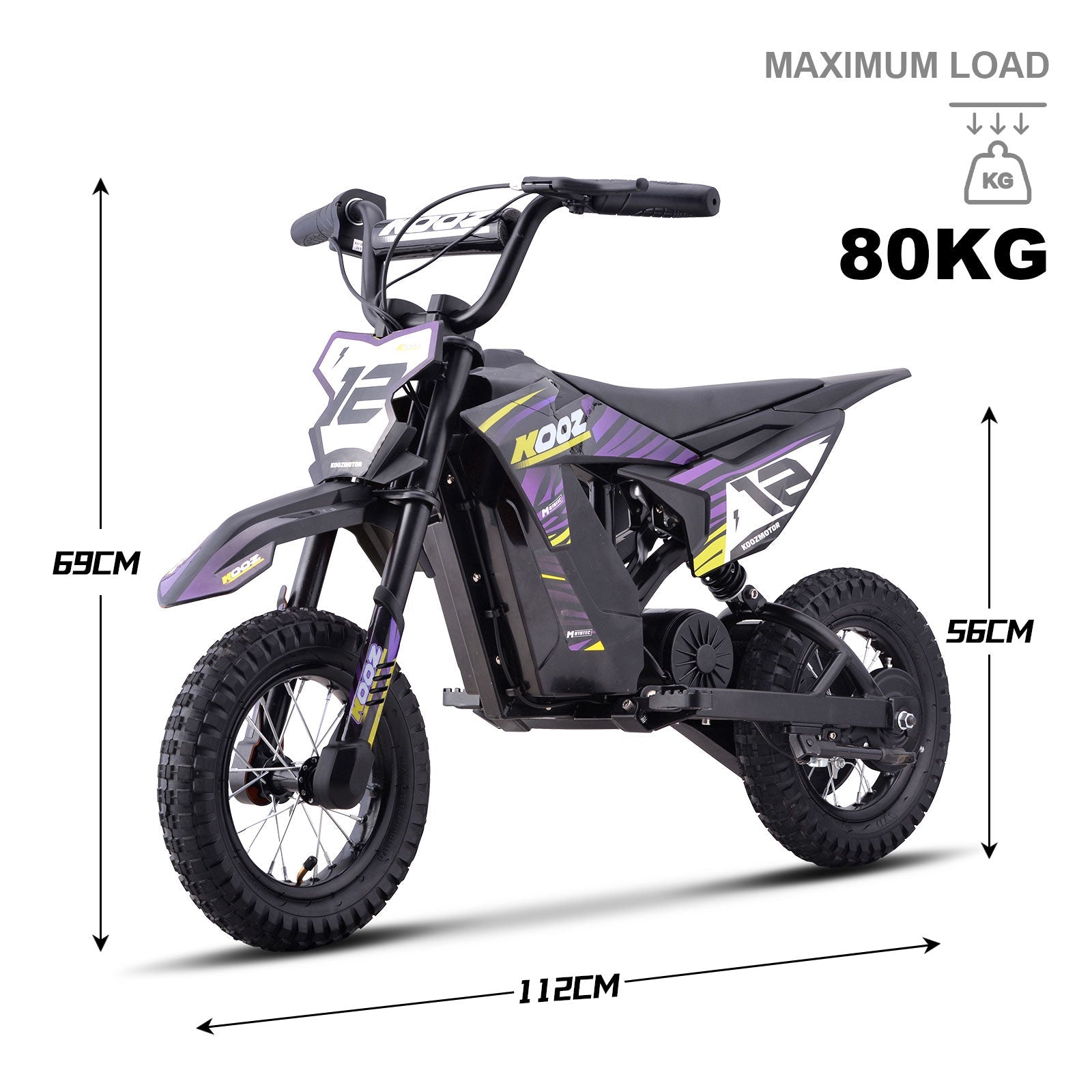 MotoTec | 36v 300w Electric Dirt Bike | HP122E