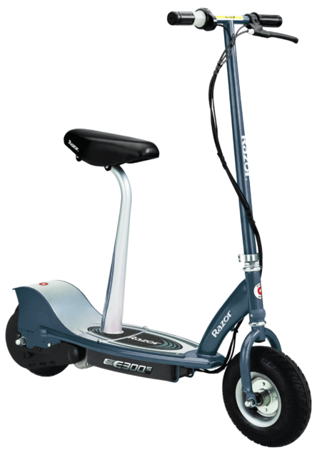 Razor E300S Seated Electric Scooter - High-Torque Motor