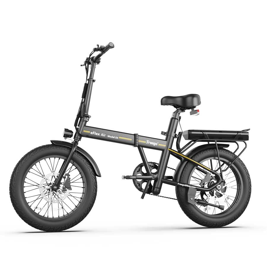 Freego | E4 Pro Folding Fat Tire E-Bike | Dual Battery Option - E4-Pro (Dual Battery)