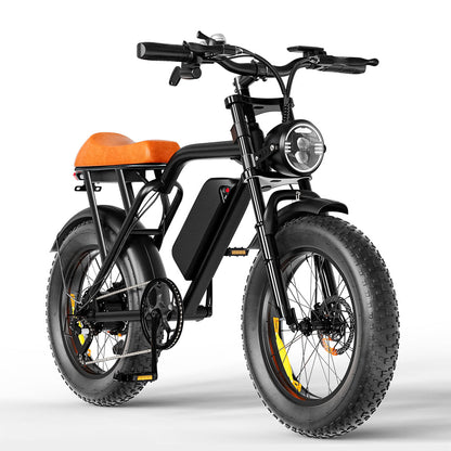 Megawheels EB01 Fat‑Tire 48V 500W All-Terrain Electric Bike - 33 MPH, up to 40 Miles, dual brakes - 100% Financing Available!
