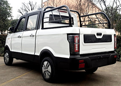 Electric Truck Golf Car 4 Seater LSV Low Speed Vehicle 60v GSI Coco Truck Golf Cart With AC & Heat - White