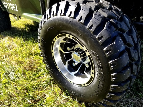 GSI - Mini Gas 125cc jeep Mini Truck ELITE Edition - Lifted With Custom Rims And Fender Flares - 6125A