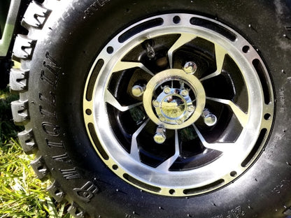 GSI - Mini Gas 125cc jeep Mini Truck ELITE Edition - Lifted With Custom Rims And Fender Flares - 6125A