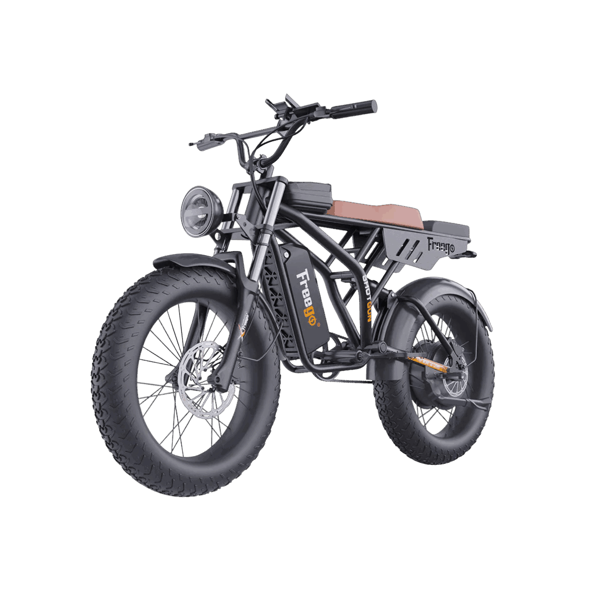 Freego | Shotgun Prime F2 Pro Cargo E-Bike | 1500W - F2 Pro(48V 22.5AH) With Rear Trunk