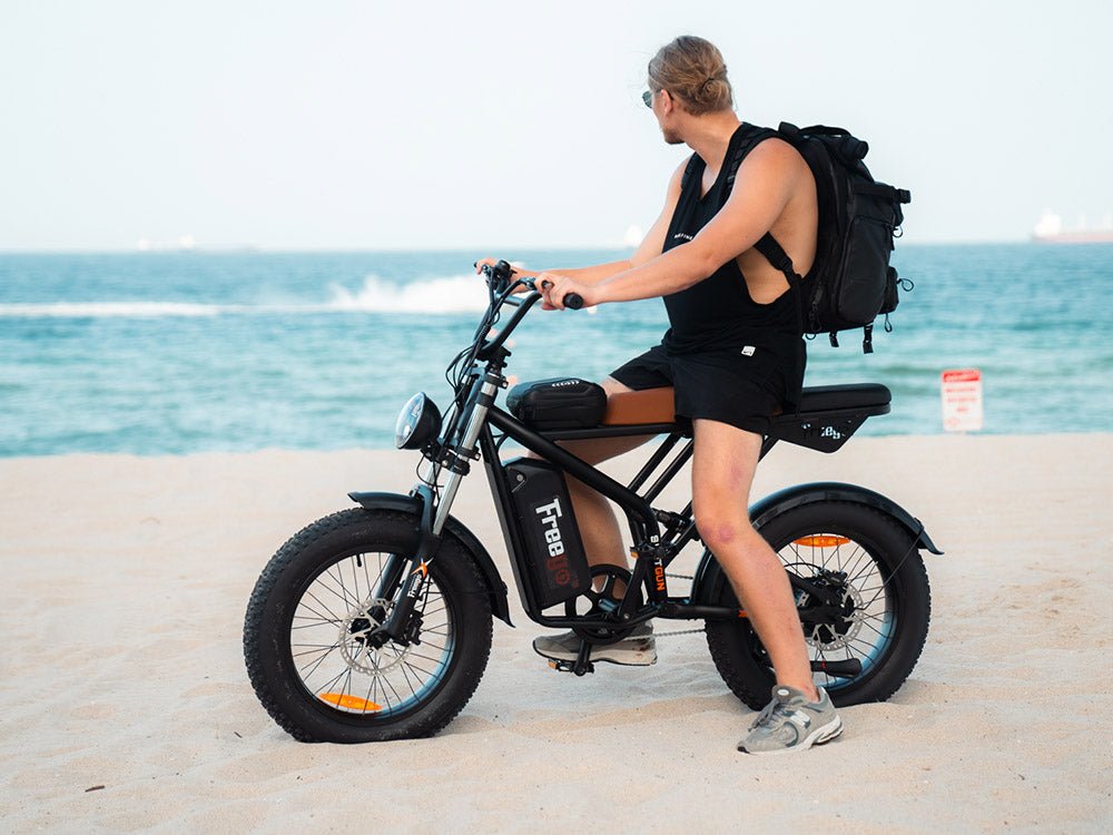 Freego | Shotgun Prime F2 Pro Cargo E-Bike | 1500W - F2 Pro(48V 22.5AH) With Rear Cargo Rack