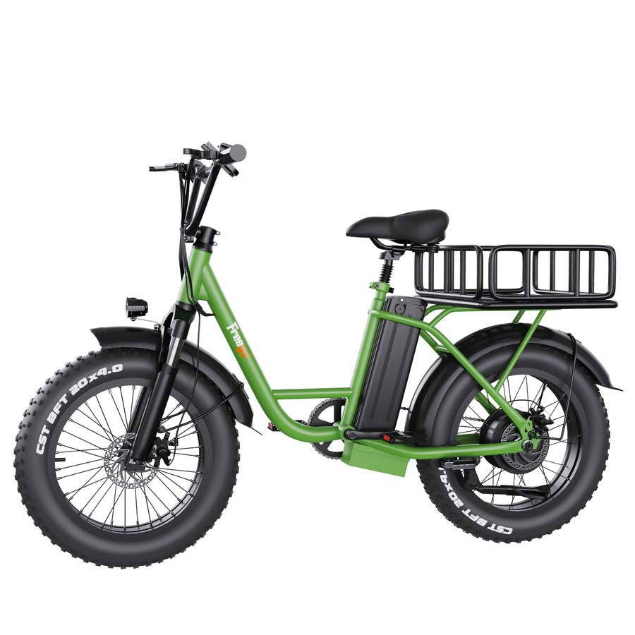 Freego | FB-20X Cargo E-Bike | 750W, 20x4 Fat Tire - 25Ah Battery With Rear Trunk