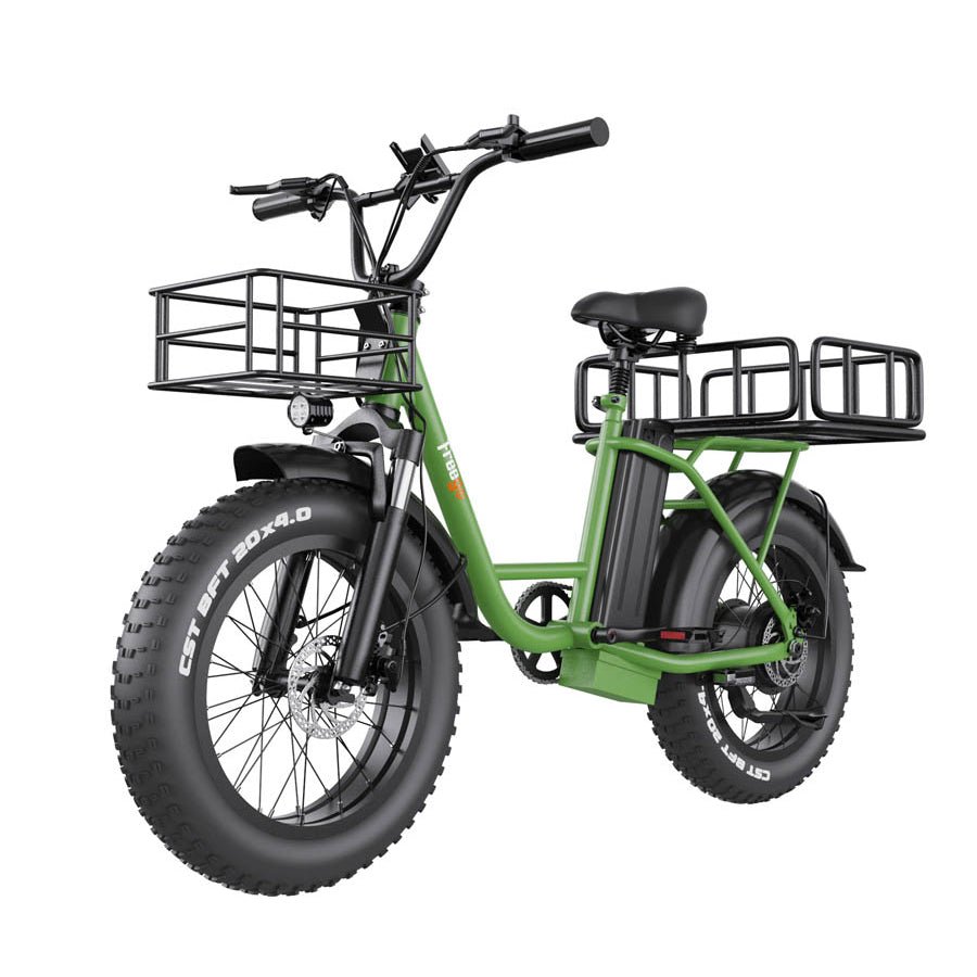 Freego | FB-20X Cargo E-Bike | 750W, 20x4 Fat Tire - 15Ah Battery Standard Version