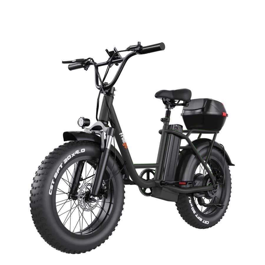 Freego | FB-20X Cargo E-Bike | 750W, 20x4 Fat Tire - 25Ah Battery With Front Cargo Rack