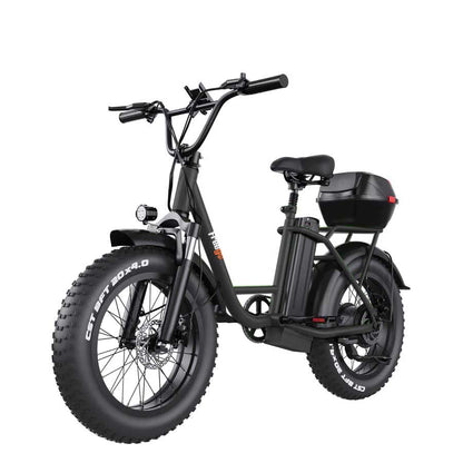 Freego | FB-20X Cargo E-Bike | 750W, 20x4 Fat Tire - 25Ah Battery With Front Cargo Rack
