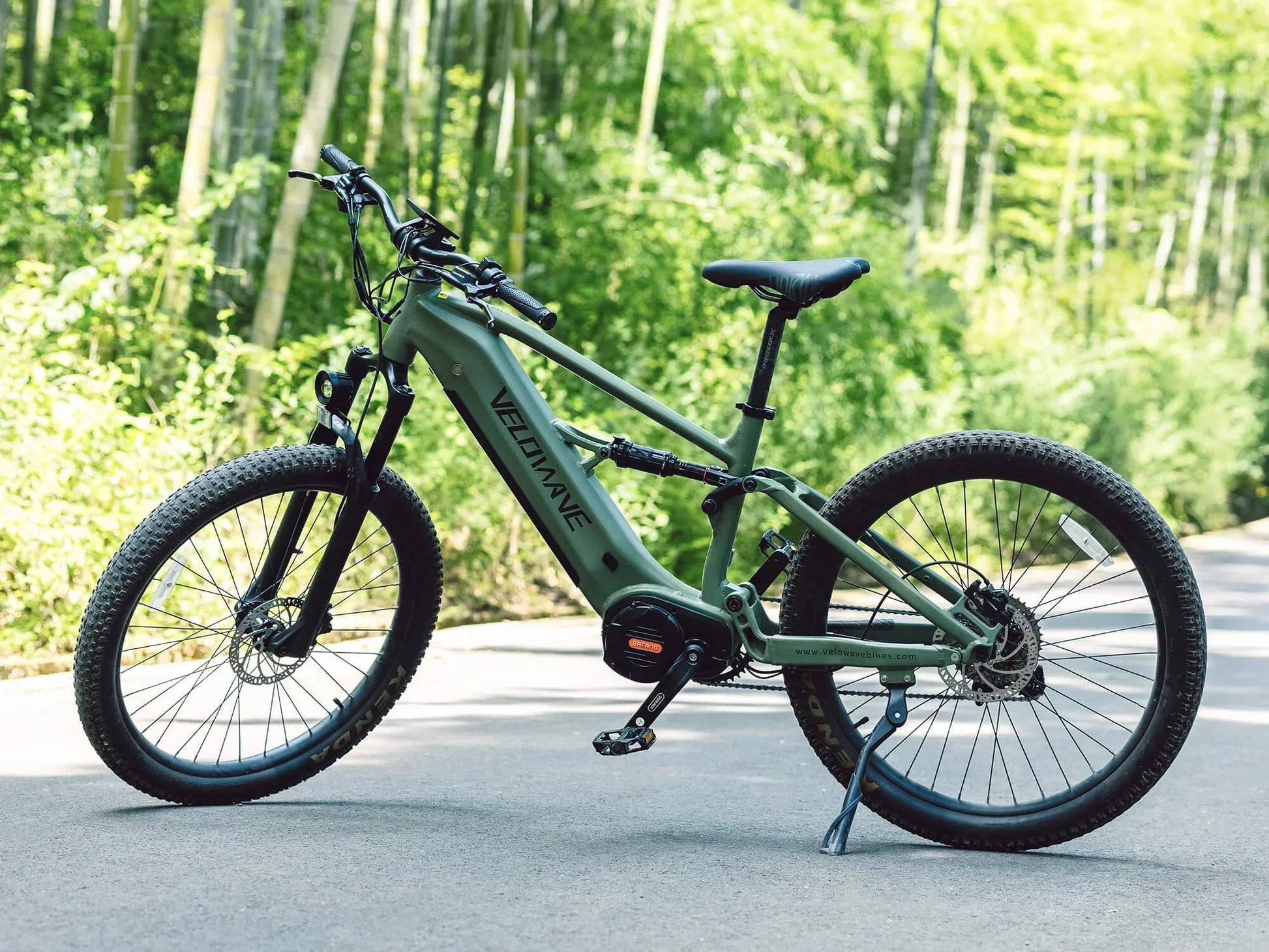 Velowave Forest XM MTB Dual‑Suspension Electric Mountain Bike - 48V 20Ah 1000W, 37MPH, Range 75 Miles, Torque Sensor, Hydraulic Brakes - 100% Financing Available!