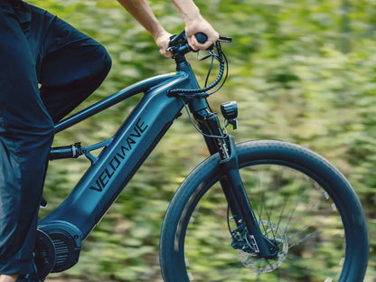 Velowave Forest XM MTB Dual‑Suspension Electric Mountain Bike - 48V 20Ah 1000W, 37MPH, Range 75 Miles, Torque Sensor, Hydraulic Brakes - 100% Financing Available!