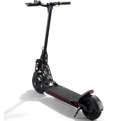 MotoTec | Free Ride 48v 600w Lithium Electric Scooter Black