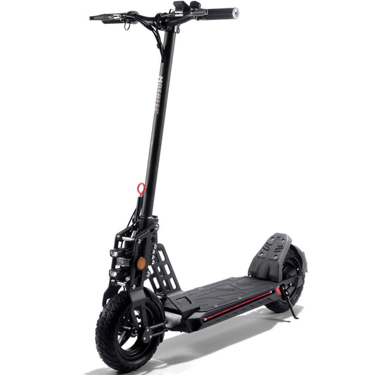 MotoTec | Free Ride 48v 600w Lithium Electric Scooter Black