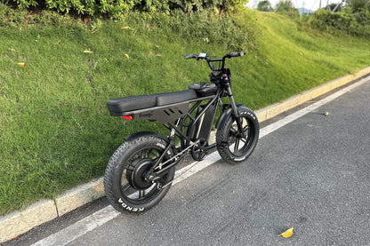 Freego Shotgun F2 Pro MAX Prime Fat Tire Electric Bike - 60V 18Ah 750W (2000W Peak), full suspension, hydraulic brakes - 100% Financing Available!