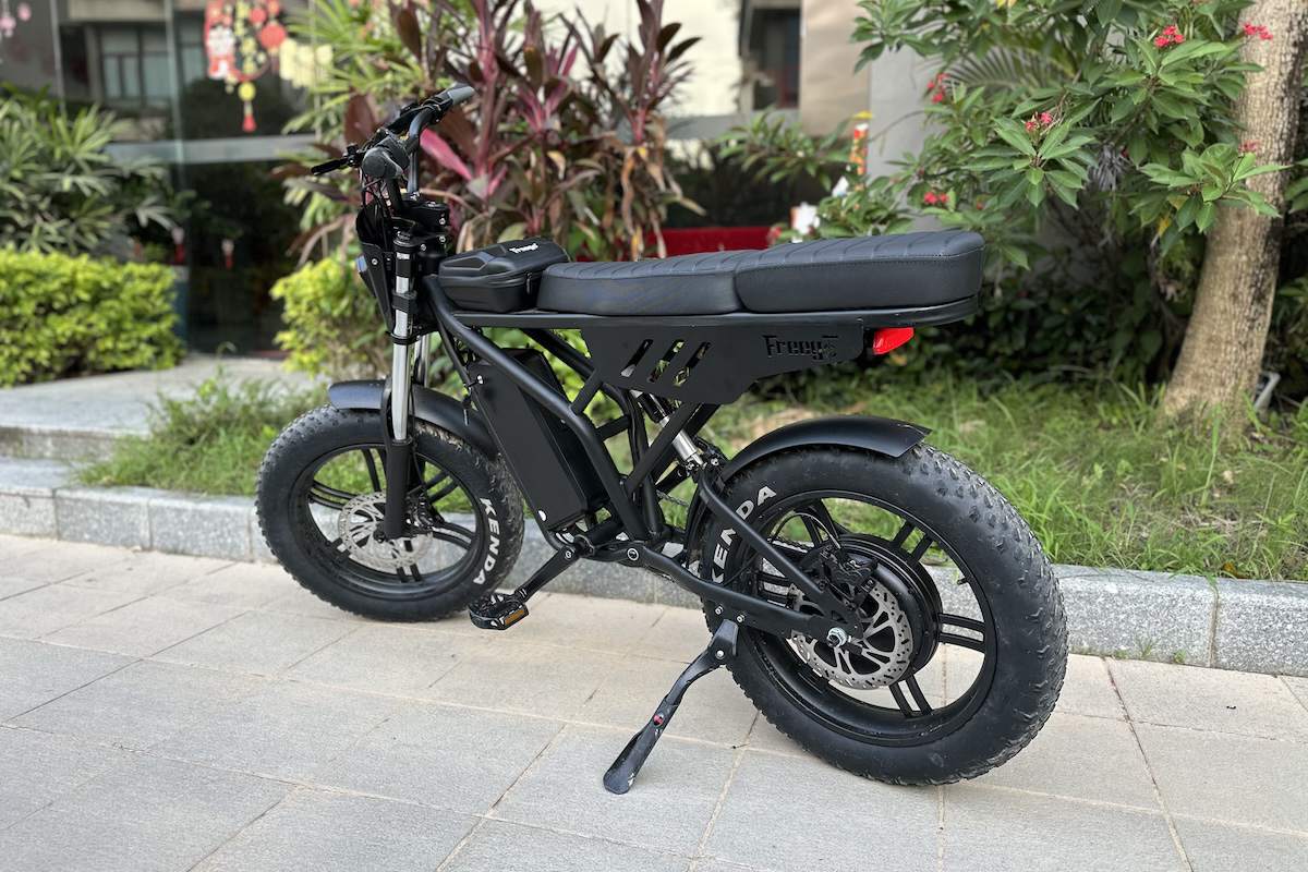 Freego Shotgun F2 Pro MAX Prime Fat Tire Electric Bike - 60V 18Ah 750W (2000W Peak), full suspension, hydraulic brakes - 100% Financing Available!