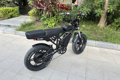 Freego Shotgun F2 Pro MAX Prime Fat Tire Electric Bike - 60V 18Ah 750W (2000W Peak), full suspension, hydraulic brakes - 100% Financing Available!