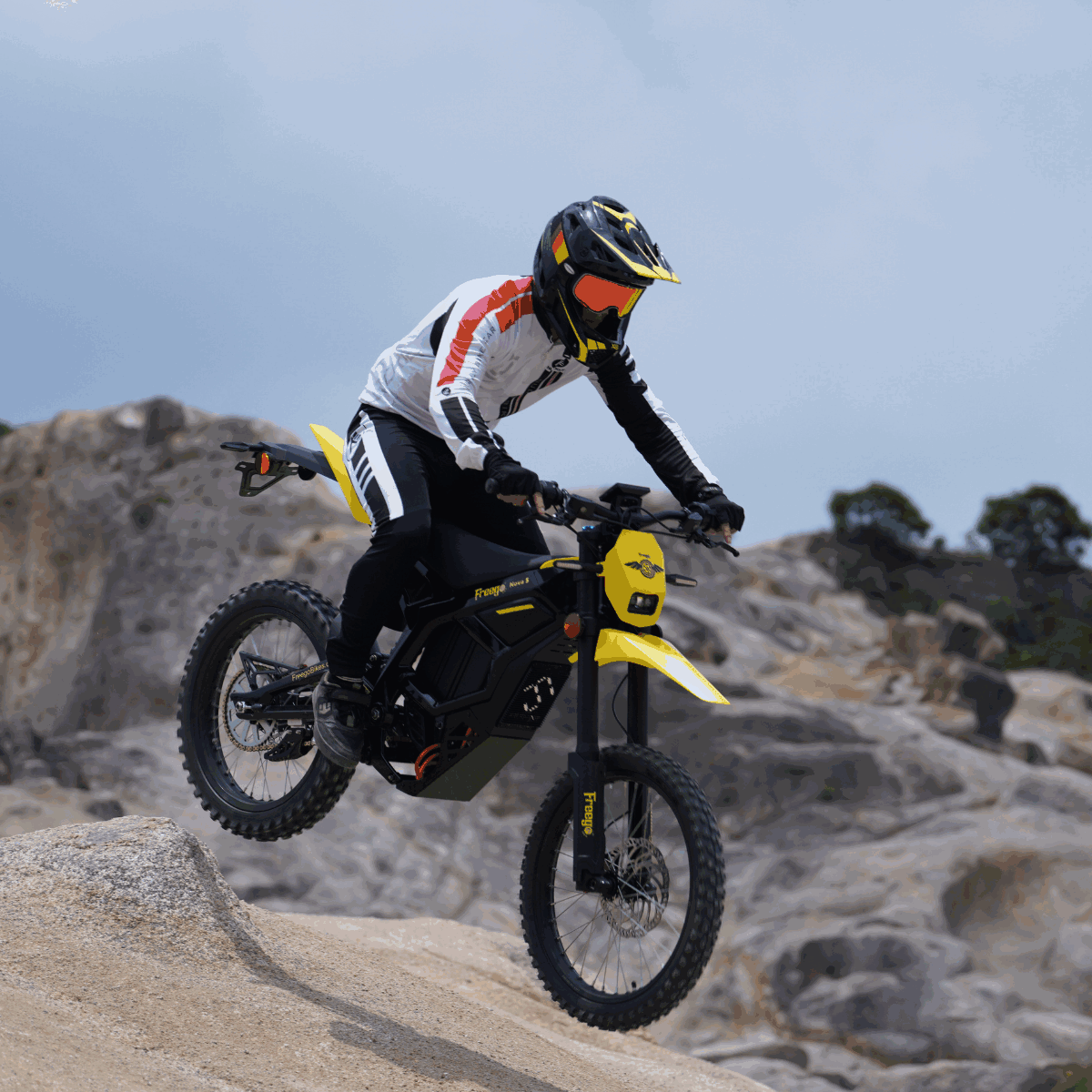 Freego | Nova 5 Mid-Drive Electric Dirt Bike | 8000W Peak - Nova 5 Black