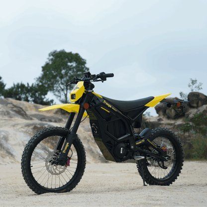 Freego | Nova 5 Mid-Drive Electric Dirt Bike | 8000W Peak - Nova 5 Pro Yellow