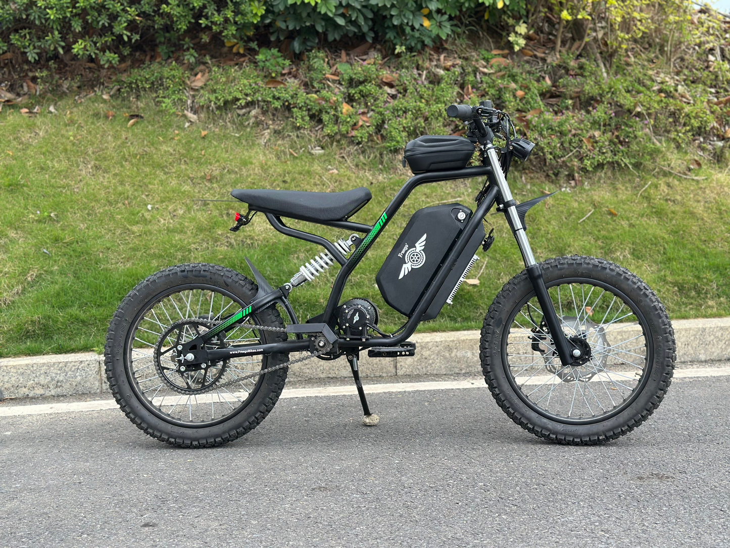 Freego | Nova 3 Mid-Drive Electric Dirt Bike | 3000W Peak