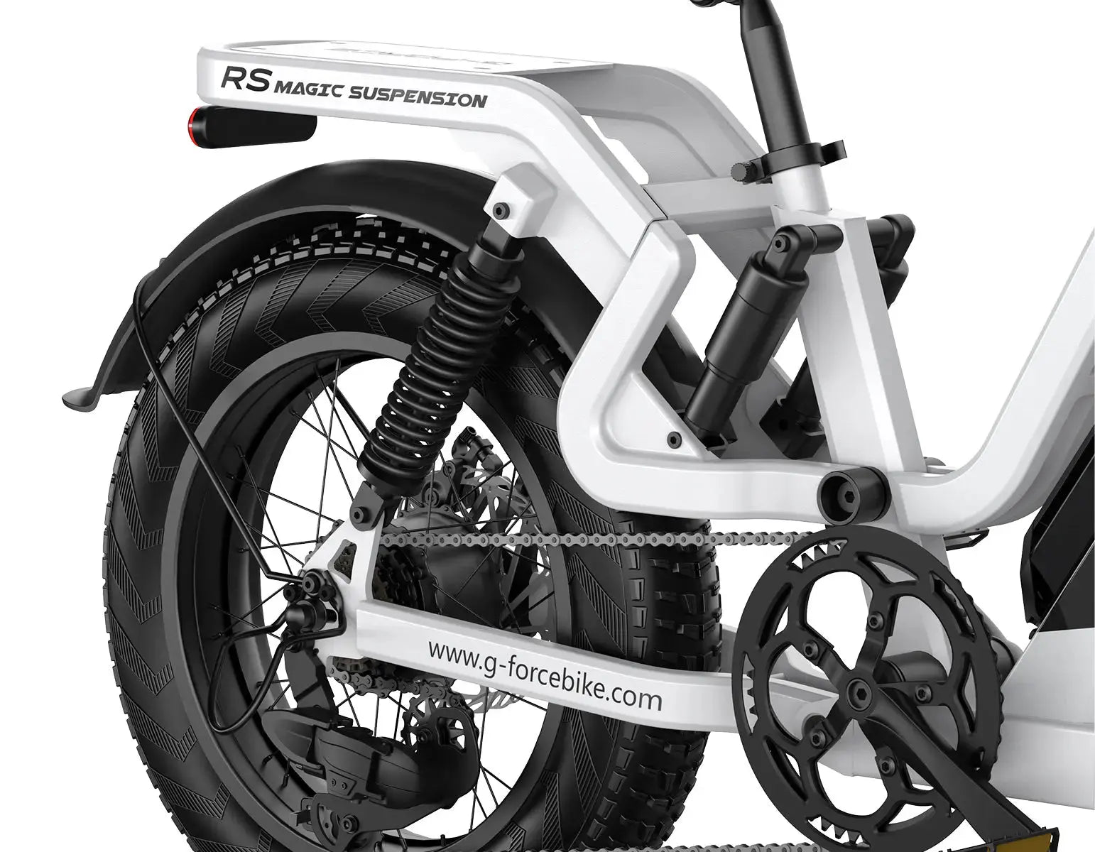 G-FORCE RS ST 750W Full Suspension Fat Tire 48V 750W 60-100 Mile Range Electric Bike with Dual Hydraulic Brakes - 100% Financing Available!