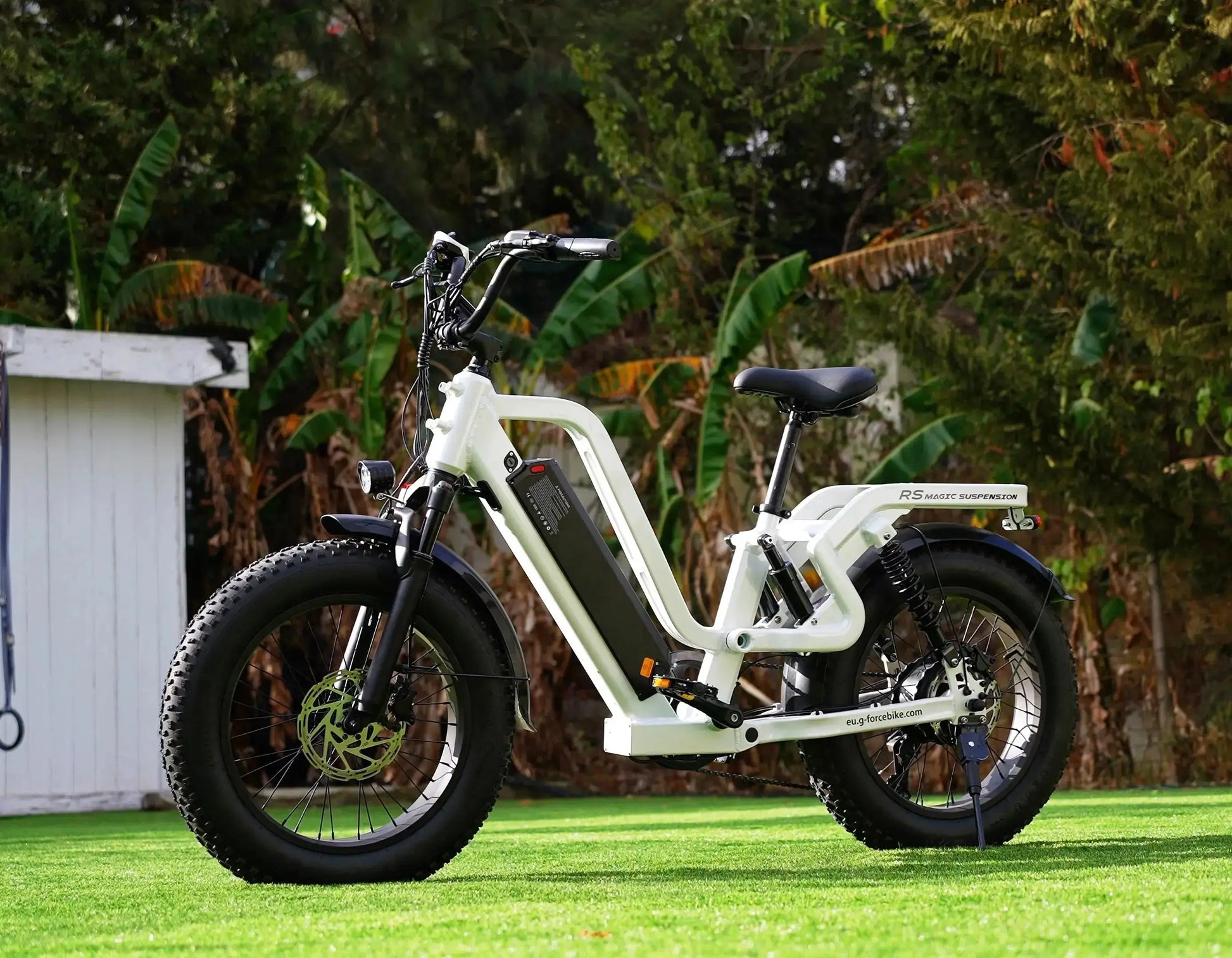 G-FORCE RS ST 750W Full Suspension Fat Tire 48V 750W 60-100 Mile Range Electric Bike with Dual Hydraulic Brakes - 100% Financing Available!