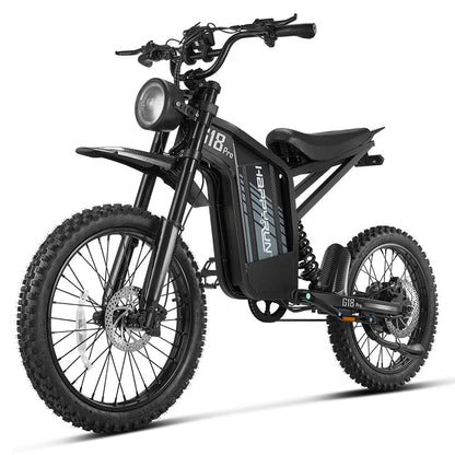 HappyRun | 4500W Electric Dirt Bike G18 Pro | G18Pro-black