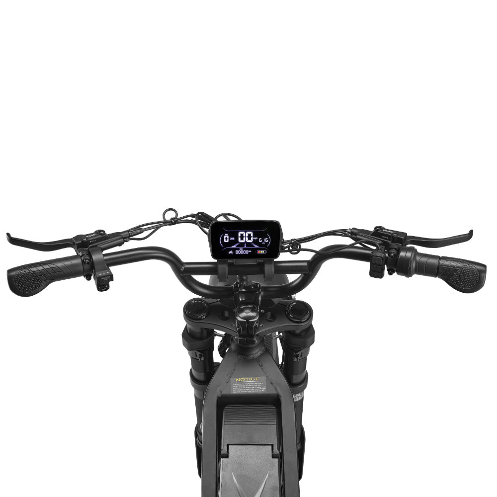 HappyRun | 4500W Electric Dirt Bike G18 Pro | G18Pro-black