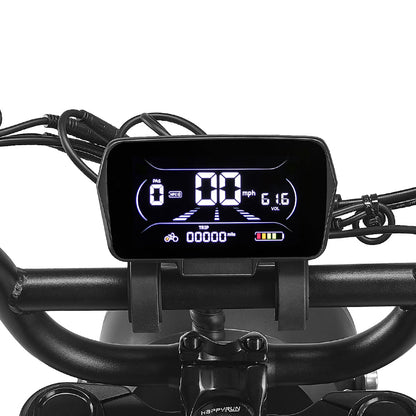 HappyRun | 4500W Electric Dirt Bike G18 Pro | G18Pro-black