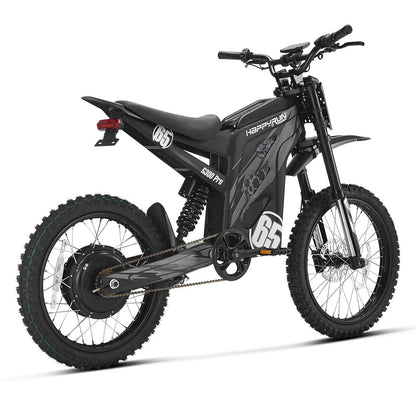 HappyRun | G300 Pro Electric Dirt Bike 6500W Peak Motor, 50 MPH Top Speed
