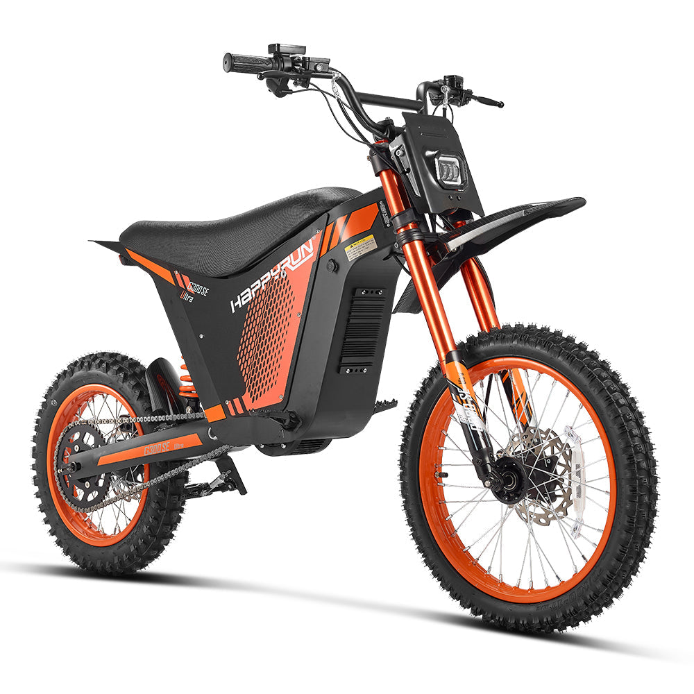 HappyRun | G300 SE Ultra Mid-Drive Electric Dirt Bike for Teens & Adults