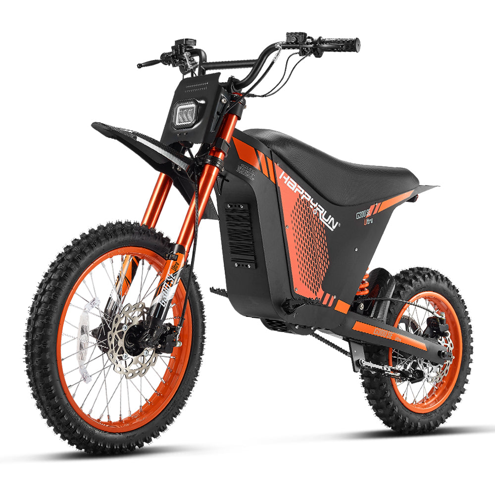 HappyRun | G300 SE Ultra Mid-Drive Electric Dirt Bike for Teens & Adults