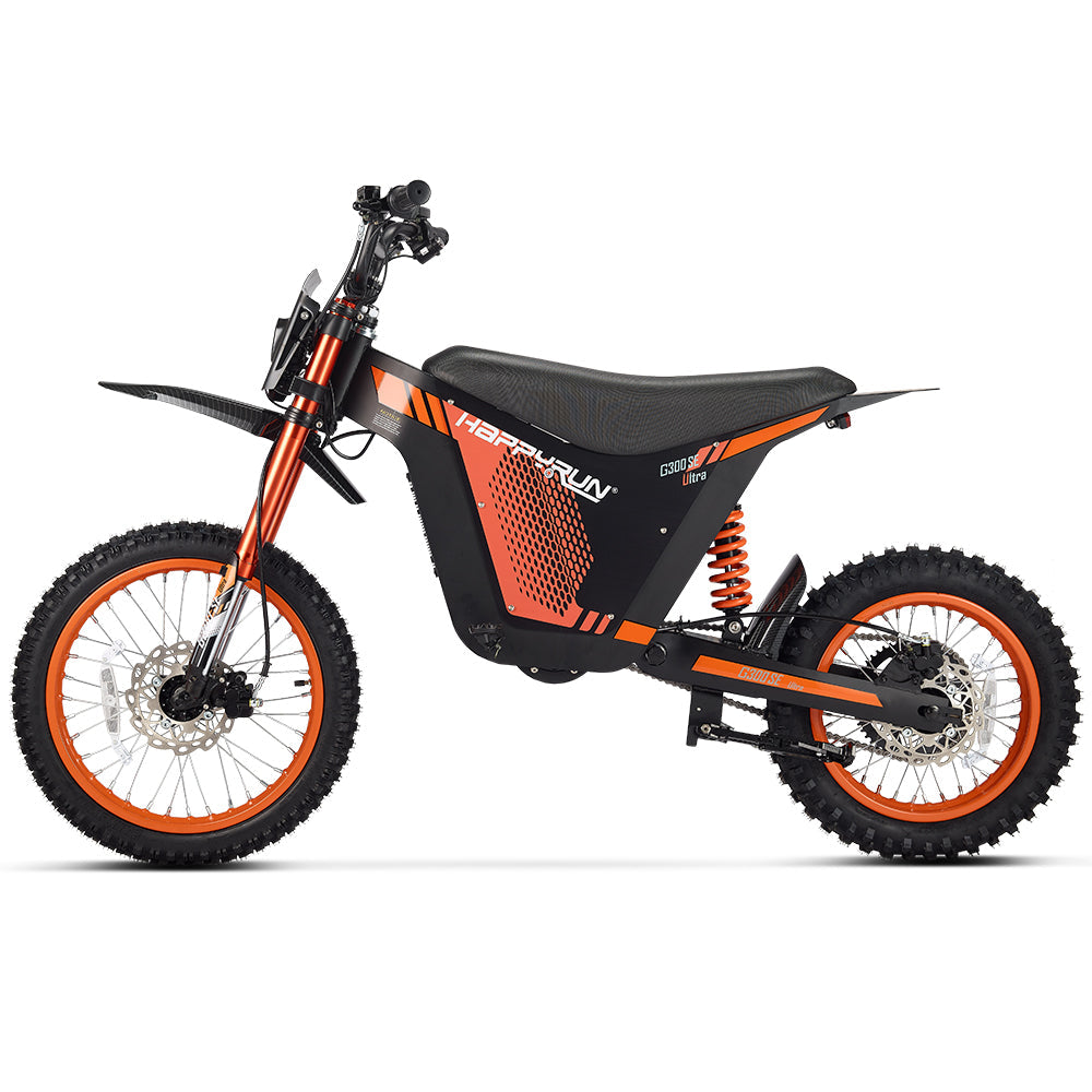HappyRun | G300 SE Ultra Mid-Drive Electric Dirt Bike for Teens & Adults